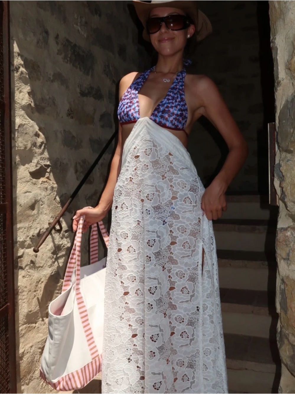 Strawberry Milk Mob - Merletto Button Dress
